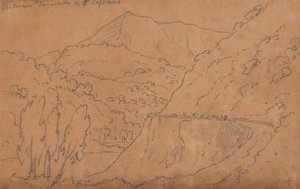 Entre Tavernelle et San Casciano - John Robert Cozens